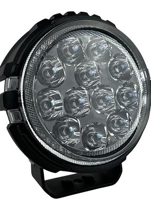 Led фара light x w3360 s 60w круглая дальний свет 3950lm ø128мм