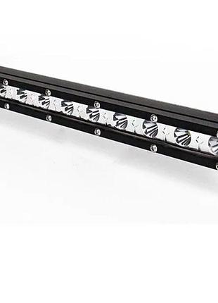 Светодиодная балка ea light x rcj-7729036c 36w 2880 лм cree spot 6000k (12×3w, 340×43×26 мм, ip67, алюминий, 9–32v) для авто, мото