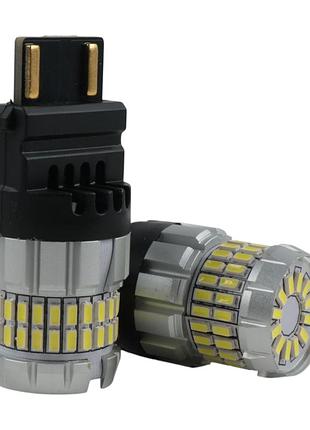 Светодиодные лампы 7443-60smd ea light x белые (габарит, стоп)