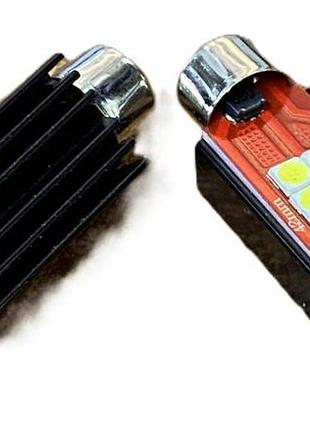 Светодиодные лампы 6smd 37 мм 12-24v белые для салона, дверей, номера