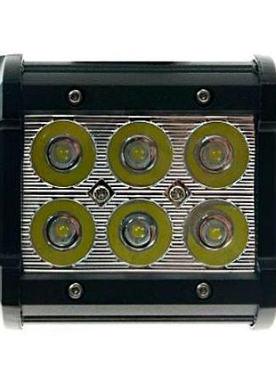Светодиодная балка ea light x c4 18w 1800 лм дальнего света (64×78×92 мм) для авто и спецтехники
