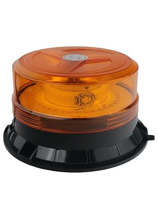 Автомобільна мигалка h130-36led-a 12-24v на магніті з прикурювачем (жовта)