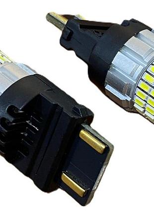 Светодиодные лампы 3157-60smd ea light x белые (габарит, стоп)