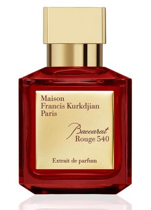 Maison francis kurkdjian baccarat rouge 540 extrait распив 3 мл (оригинал) нишевый унисекс аромат