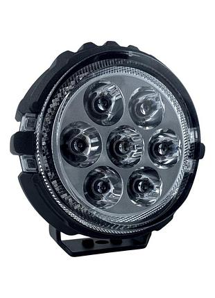 Led фара w3335 s дальний 35w (ø106х55 мм) 2550lm круг
