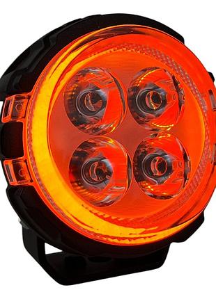 Led фара w3120 als дальний 20w (ø81х47 мм) 1500lm круг
