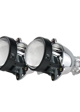 Биксеноновые линзы 2,5" h1 35w 12v h7/h4 2 шт (01946)