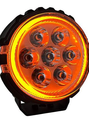 Led фара w3335 als дальний 35w (ø106х55 мм) 2550lm круг
