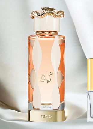Lattafa perfumes teriaq 2 ml | оригінал розпив | жіночі парфуми латтафа теріяк 2 мл