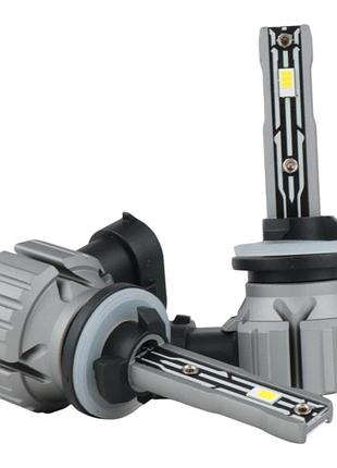 Led лампы h27 ea light x e2 5000k 3600lm 9-32v 2шт