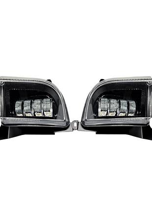 Протитуманні фари chevrolet lacetti 40w led біле світло ближній промінь комплект 2 шт (03128)