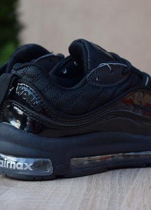 Nіke air max 98 supreme черные суперцена