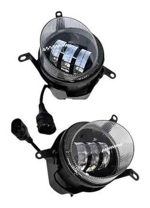 Протитуманні фари mitsubishi lancer x 30w led білий світло ближній промінь комплект 2 шт (03176)