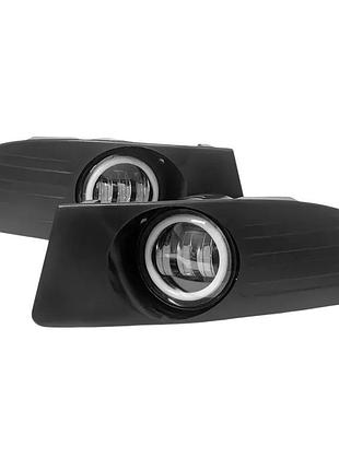 Протитуманні фари skoda octavia a5 2009-2013 30w led + drl білий світло ближній промінь комплект 2 шт (03177)