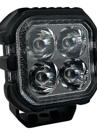 Led фара w3020 s дальний 20w (72х72х50 мм) 1300lm квадрат