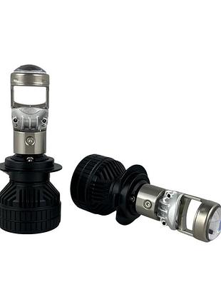 Мини-линзы h7 led ea light x m3 10000lm 5000k (комплект 2 шт)