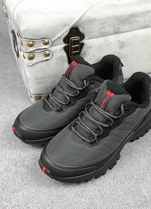Columbia gore-tex тёмно серые с красным текстиль термо еврозима