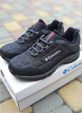 Columbia firecamp fleece ііі сірі текстиль термофліс евро зима