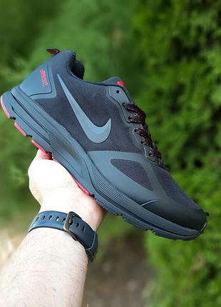 Nike flykit racer чорні з червоним sin  водовідштовхувальна тканинатермо євро зима