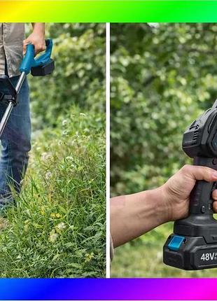 Bs комплект 2в1 газонокосилка best mix mk-150b и мини пила аккумуляторная 6 дюймов 800 w bas77/n
