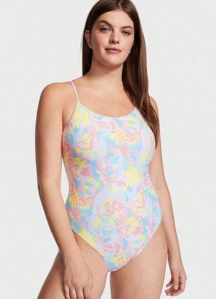 Суцільний жіночий купальник victoria’s secret оригінал розмір xl
