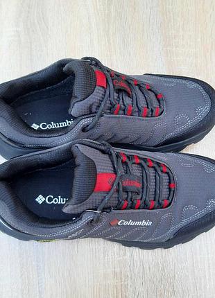 Columbia outdoor omni-tech  сірі з червоним щільна плащівка термо єврозима