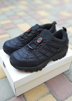 Merrell ice cup moc ііі чорні з червоним топ комбіновматер термо єврозима
