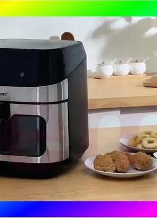 Bs аэрофритюрница для жарки best mix без масла domotec ms-3222 3500w bas77/n
