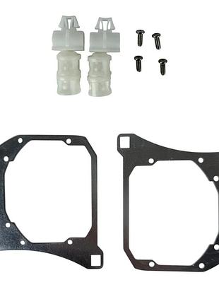 Рамки линз vw passat (09-11) / переходные адаптеры hella 3r 3.0" для замены (комплект) yt-hl-229