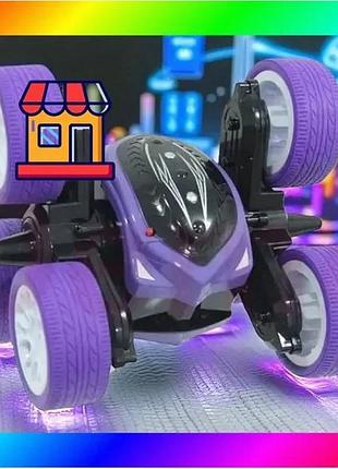 Bs машинка перевертыш на best mix радио управлении tri wheeler slide n stunt bas77/n