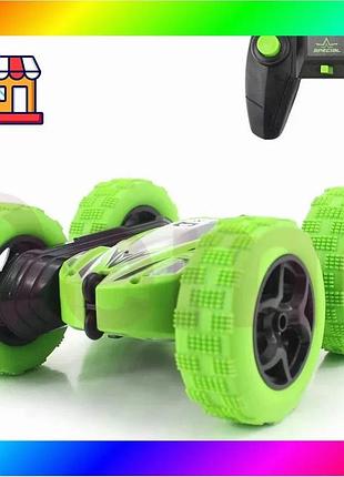 Bs машинка перевертень всюдихід best mix трюкова на радіокеруванні ydjia stunt car d828 green bas77/n