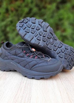 Merrell ice cup moc  чорні з червоним топ плащівка термо
