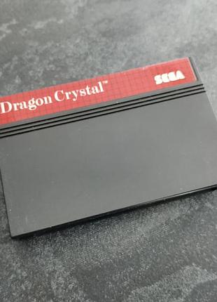 Картридж dragon crystal (sega master system)