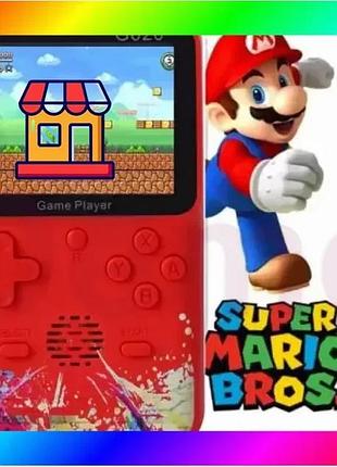 Bs портативная игровая консоль best mix handheld game boy g620 500 игр red bas77/n