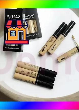 Bs консілер kiko skin best mix tone concealer набір 3шт bas77/n