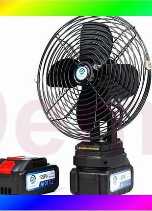 Bs вентилятор портативный (vap-8) best mix (8", 2 аккум. 21v(тяж), автооборот) bas77/n
