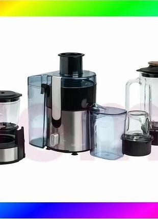 Bs кухонный комбайн 4 best mix в 1 top kitchen tk00203 соковыжималка блендер кофемолка измельчитель на bas77/n