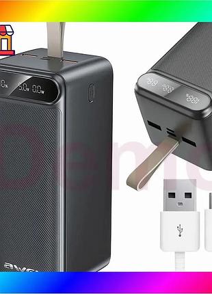 Bs повербанк 100000 mah best mix awei p101k для поездок и работы ∙ внешний аккумулятор ∙ power bank bas77/n