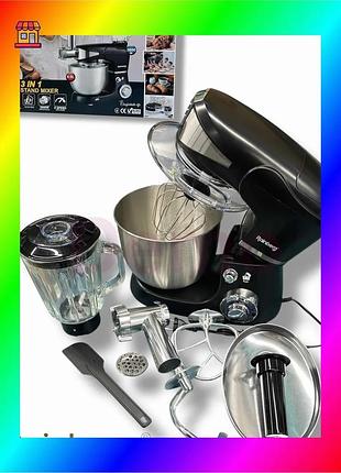 Bs кухонний комбайн 3 best mix в 1 rainberg rb-8088 b 2200 вт bas77/n