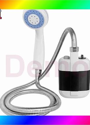 Bs походный переносной душ best mix portable outdoor shower с аккумулятором и usb зарядкой bas77/n