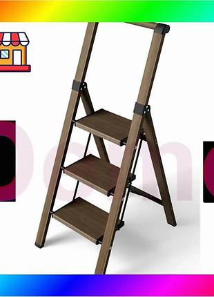 Bs драбина, алюмінієва під best mix дерево, легка, широка ladder ladder and l0103 bas77/n