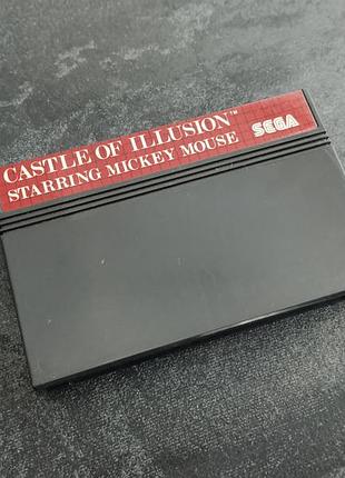 Картридж land of illusion starring mickey mouse (sega master system)