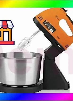 Bs стационарный миксер ручной best mix на кухню domotec r6637o 2 литра 250w bas77/n