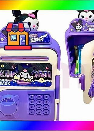 Bs детский сейф-копилка mini best mix bank kuromi / электронная копилка bas77/n