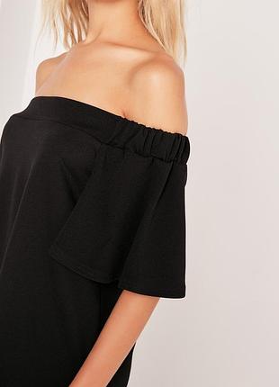 Платье со спущенными плечами river island