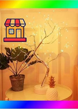 Bs настольный cветильник diy best mix auelife 108 led дерево гирлянда бонсай auelife теплый свет bas77/n