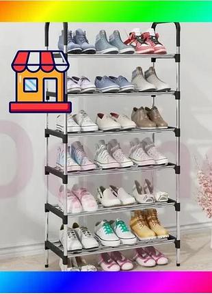 Bs полка для обуви best mix shoe rack 6 полки bas77/n