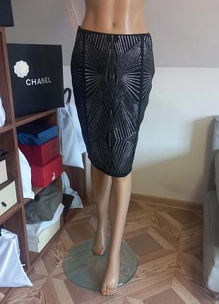 Kardashian kollection! оригінал! шикарна спідниця юбка олівець