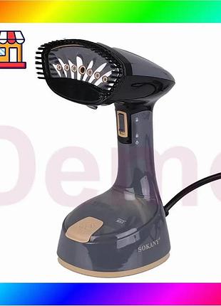 Bs чорний ручний відпарювач best mix для одягу sokany sk-gt-3065 bas77/n