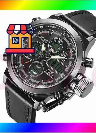 Bs наручные мужские часы best mix amst watch / армейские мужские часы с подстветкой влагостойкие bas77/n
